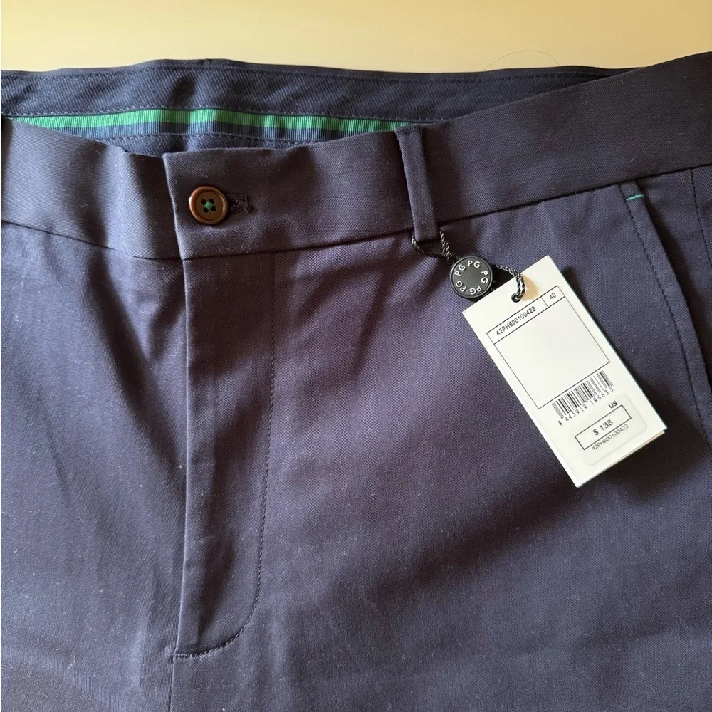 NWT Purificacion Garcia Men's Navy Trousers